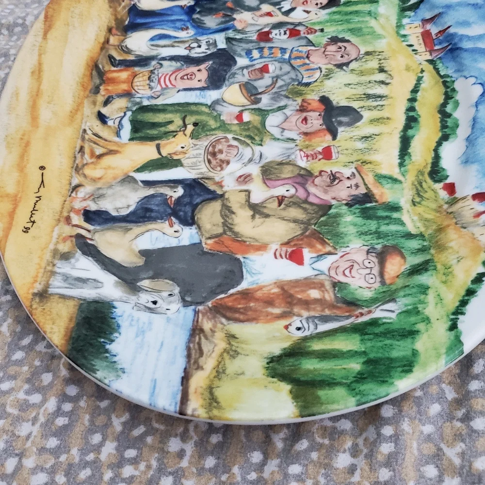 Perigord by Guy Buffet for Williams -Sonoma Oval Platter.